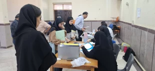 بازدید سرکارخانم میرسالاری رئیس دانشکده دختران خرم‌آباد از روند ثبت نام دانشجویان نو ورود 3